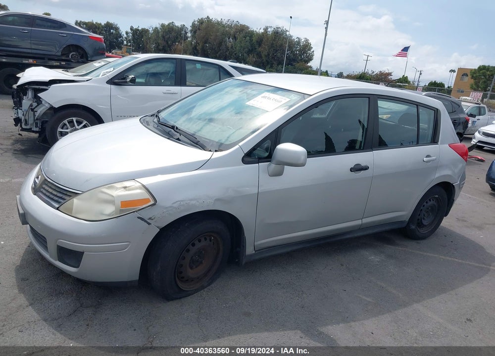 2007 NISSAN VERSA 1.8S VIN: 3N1BC13E57L442625