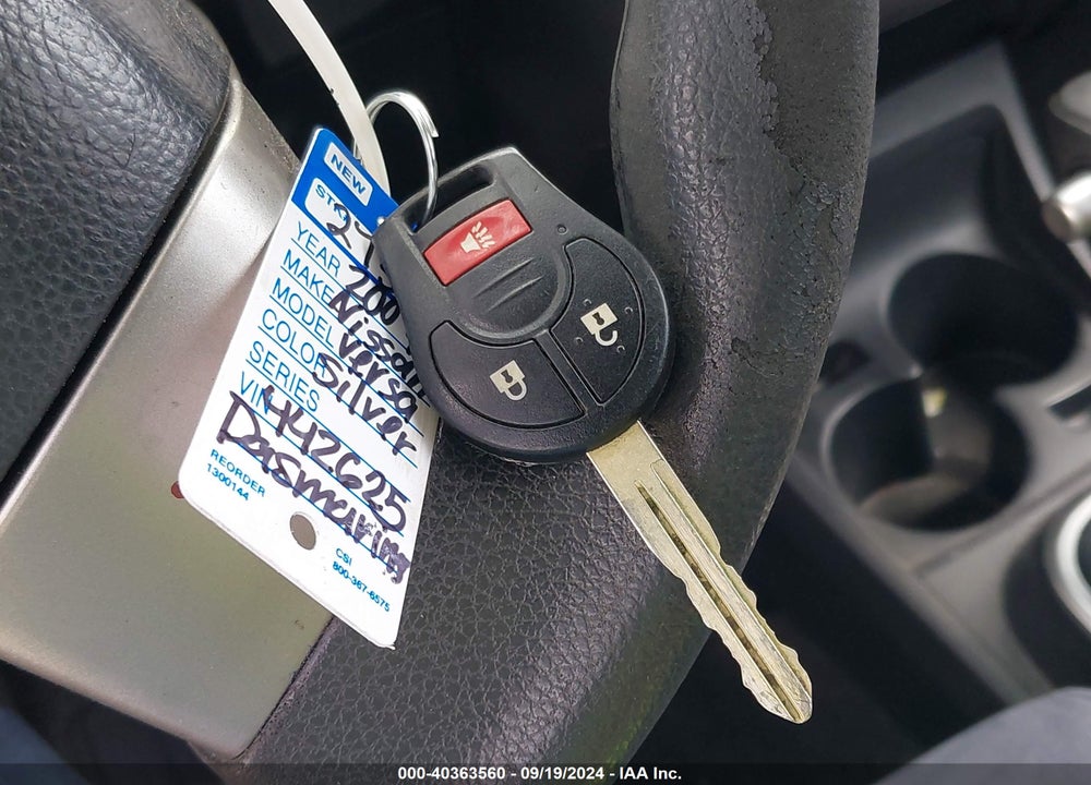 2007 NISSAN VERSA 1.8S VIN: 3N1BC13E57L442625