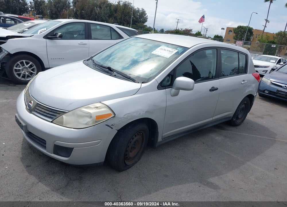 2007 NISSAN VERSA 1.8S VIN: 3N1BC13E57L442625