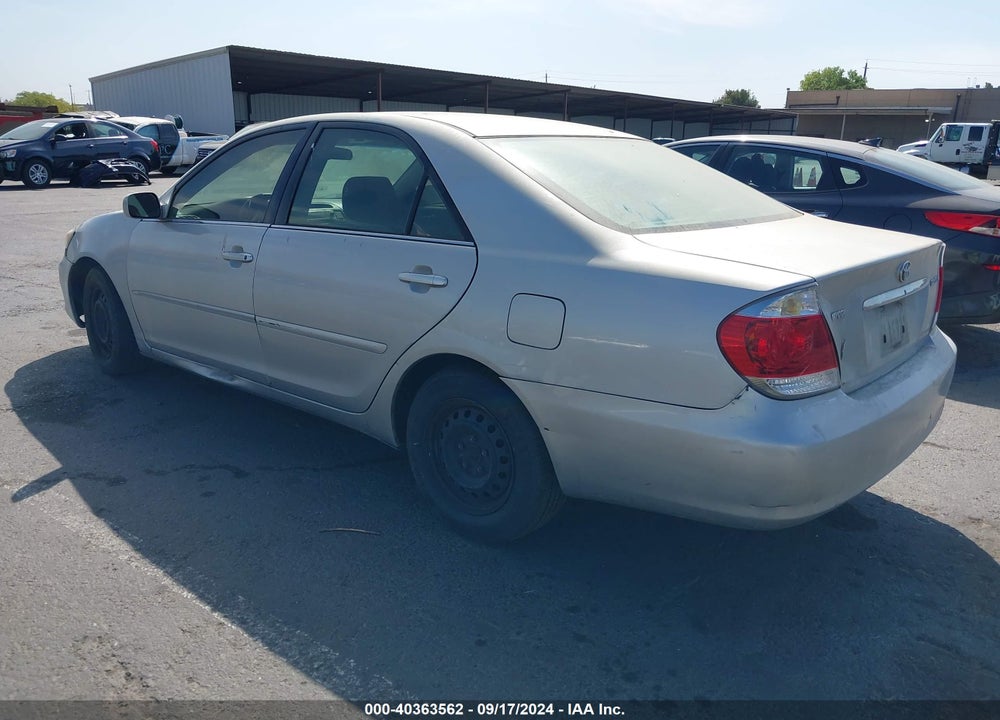 2005 TOYOTA CAMRY LE VIN: 4T1BE32K45U016224
