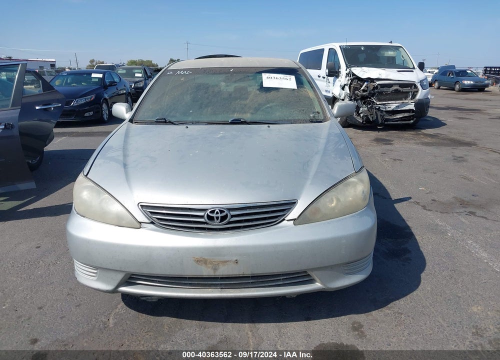 2005 TOYOTA CAMRY LE VIN: 4T1BE32K45U016224