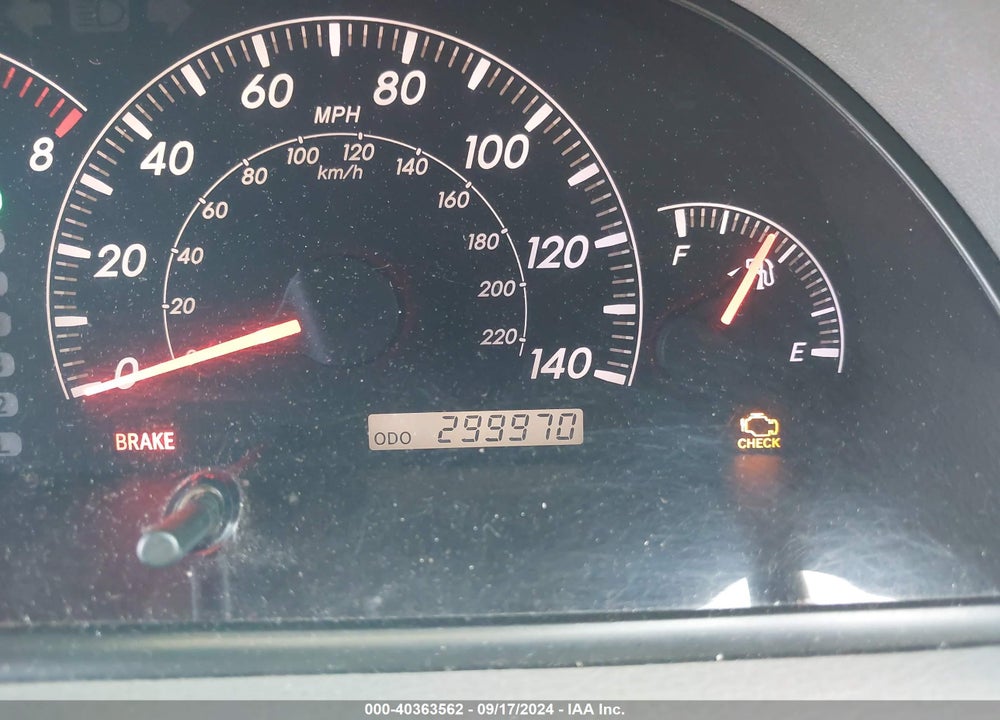 2005 TOYOTA CAMRY LE VIN: 4T1BE32K45U016224