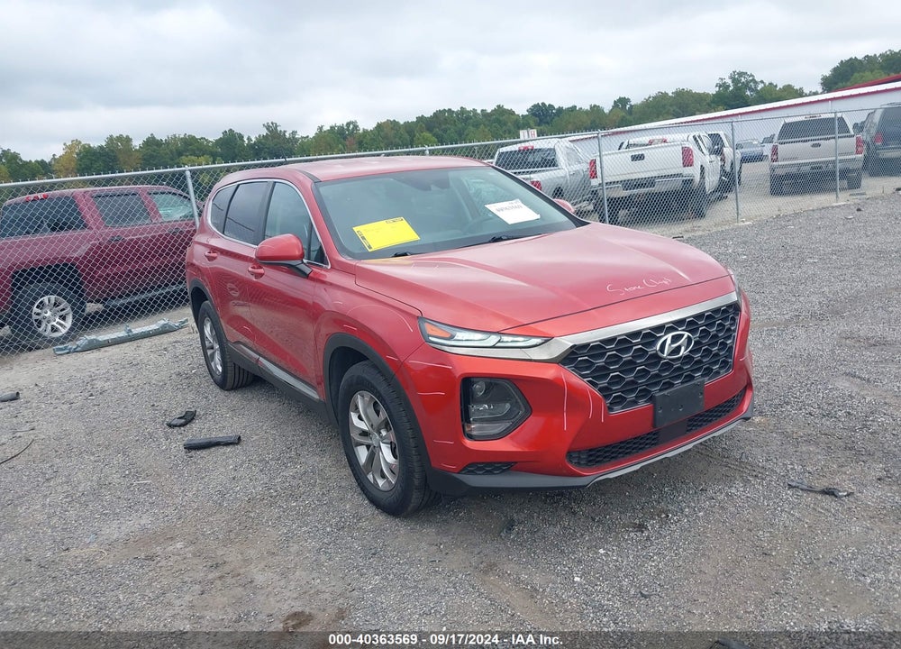 2019 HYUNDAI SANTA FE SE VIN: 5NMS23AD0KH123161