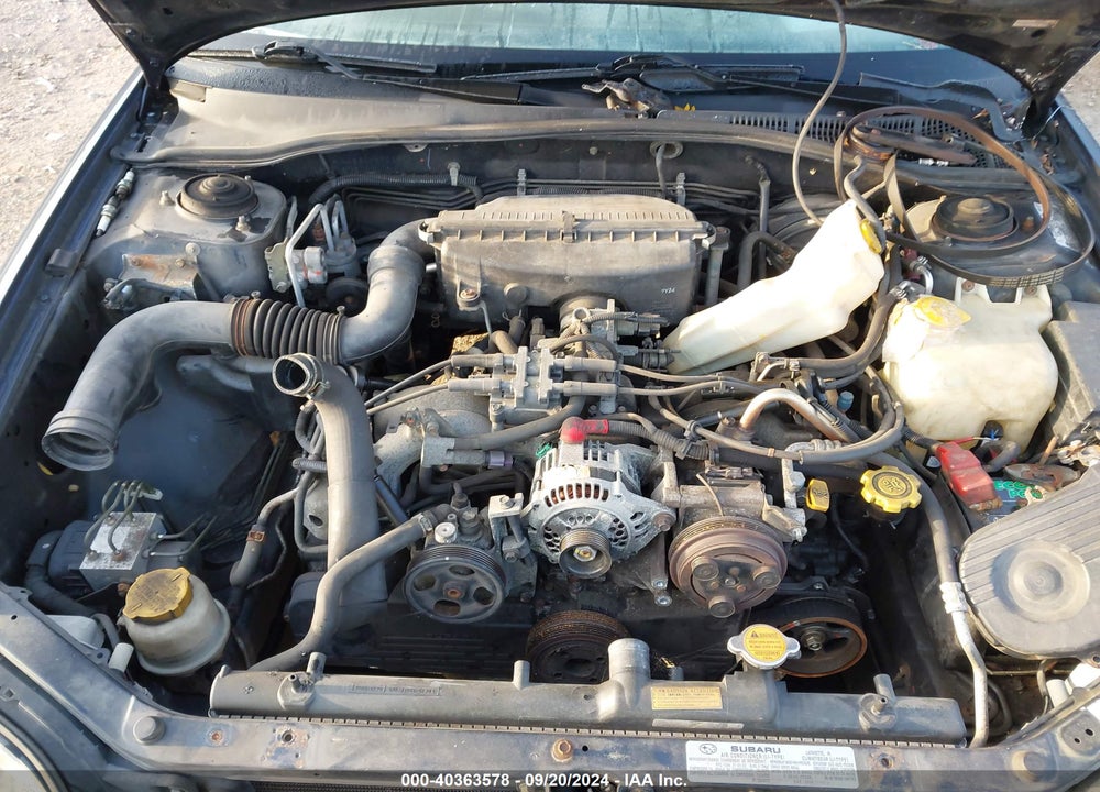 2000 SUBARU OUTBACK VIN: 4S3BH6752Y7636279