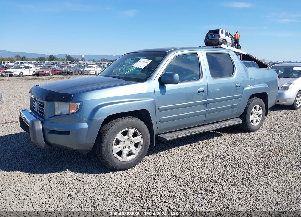 2006 HONDA RIDGELINE RTL VIN: 2HJYK16586H563738