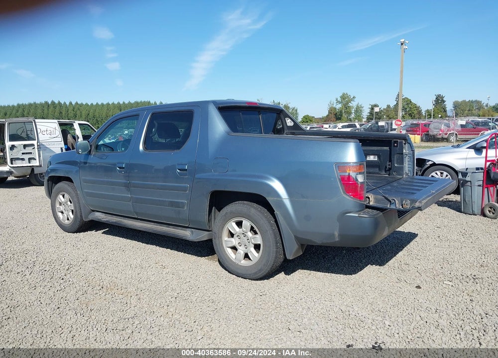 2006 HONDA RIDGELINE RTL VIN: 2HJYK16586H563738