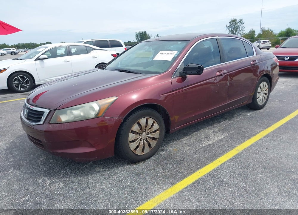 2009 HONDA ACCORD 2.4 LX VIN: 1HGCP263X9A065467