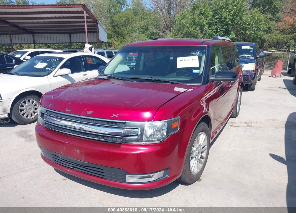 2014 FORD FLEX SEL VIN: 2FMGK5C83EBD14136