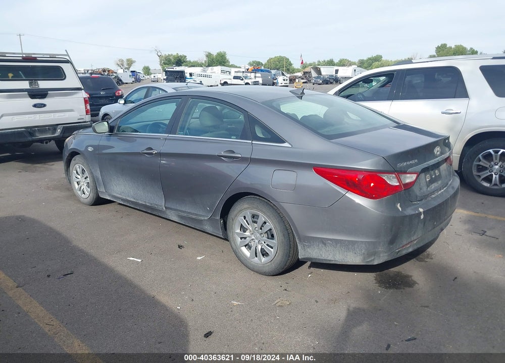 2012 HYUNDAI SONATA GLS VIN: 5NPEB4AC0CH321883