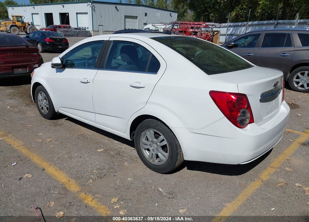 2014 CHEVROLET SONIC LT AUTO VIN: 1G1JC5SB9E4240244