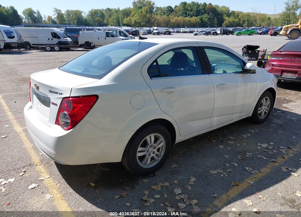 2014 CHEVROLET SONIC LT AUTO VIN: 1G1JC5SB9E4240244