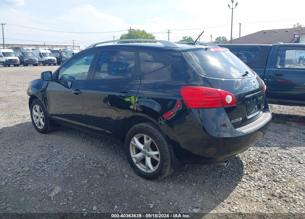 2009 NISSAN ROGUE SL VIN: JN8AS58V39W441325