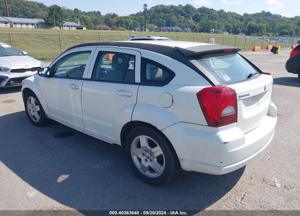 2009 DODGE CALIBER SXT VIN: 1B3HB48A79D132620