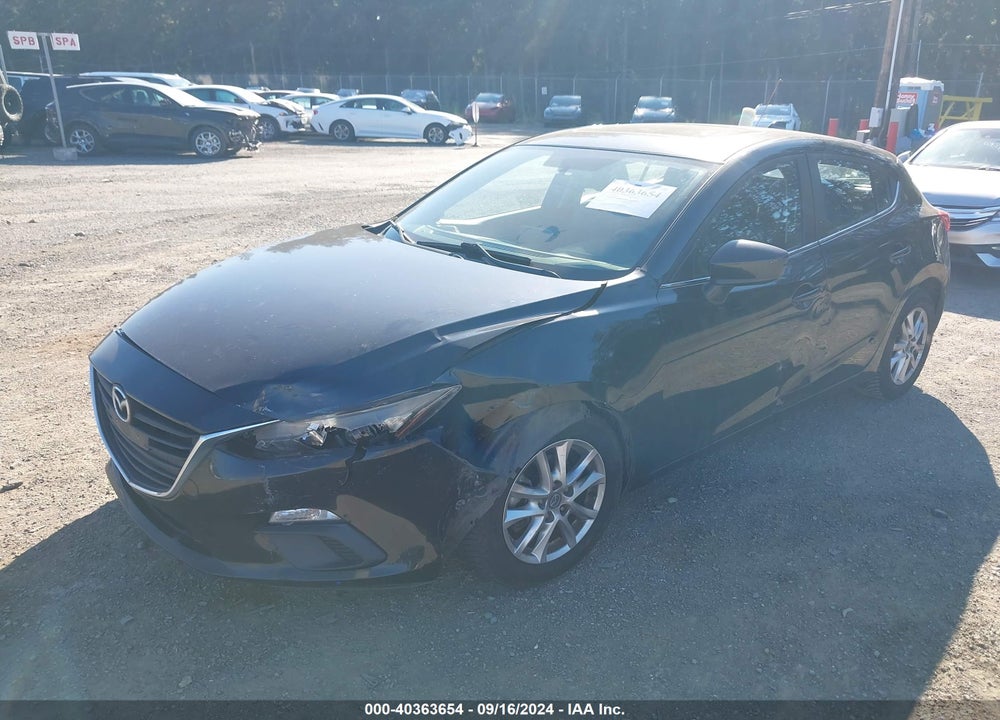 2014 MAZDA 3 I GRAND TOURING VIN: JM1BM1M74E1213321