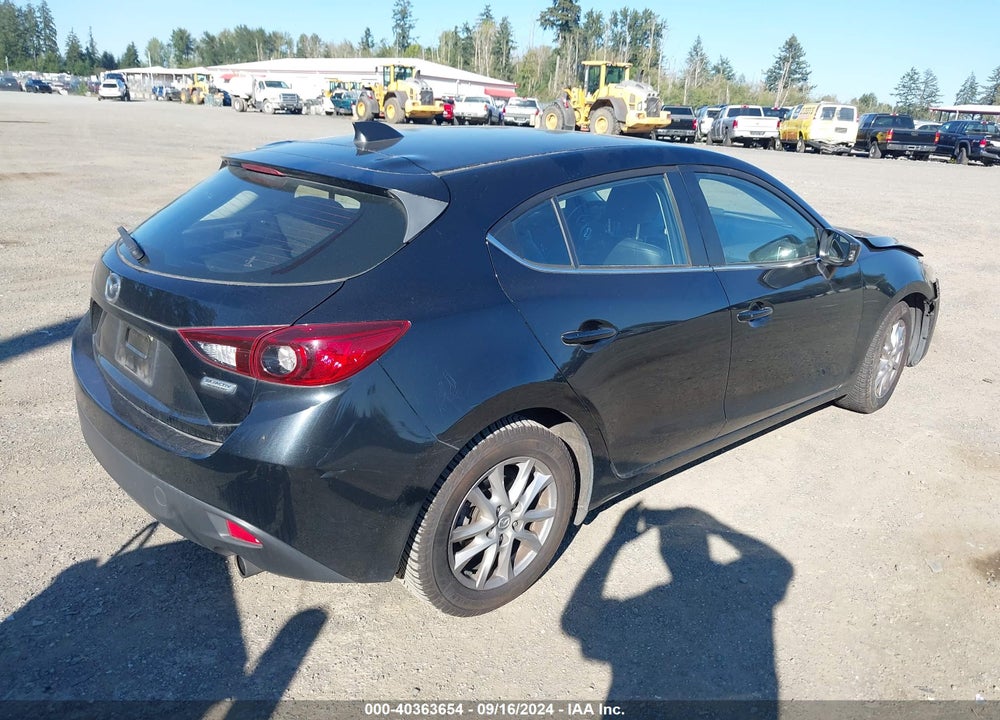 2014 MAZDA 3 I GRAND TOURING VIN: JM1BM1M74E1213321