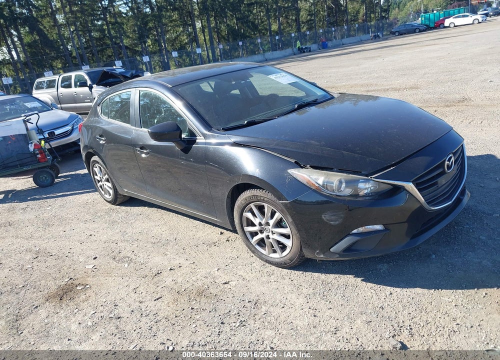 2014 MAZDA 3 I GRAND TOURING VIN: JM1BM1M74E1213321