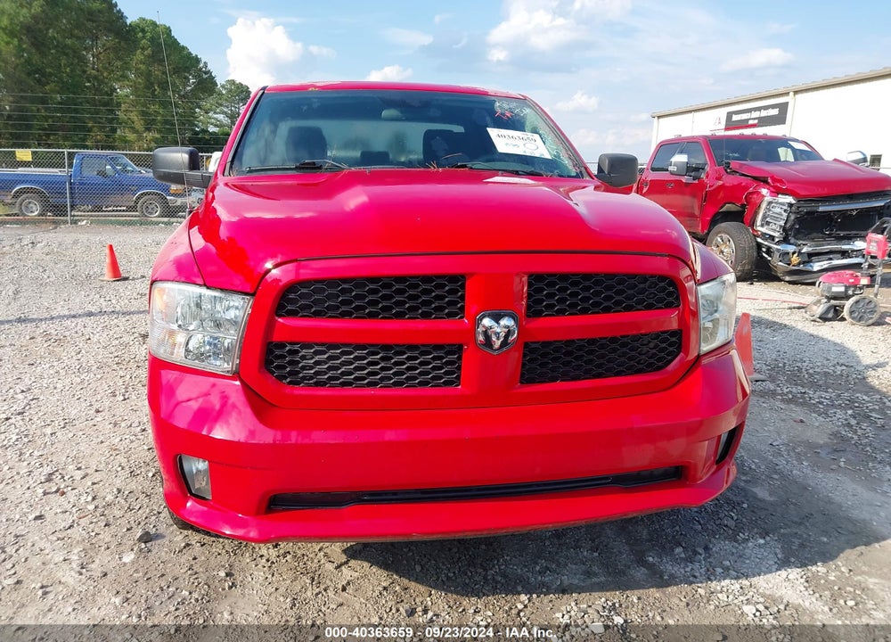 2017 RAM 1500 EXPRESS QUAD CAB 4X2 6'4 BOX VIN: 1C6RR6FT6HS651920
