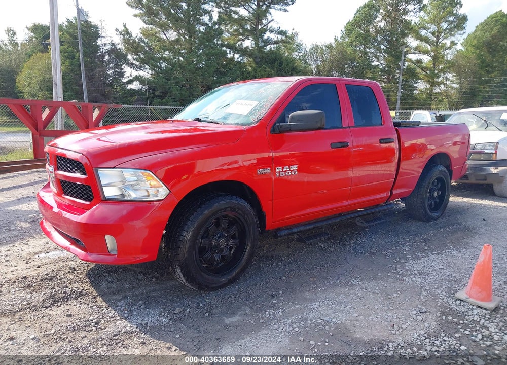 2017 RAM 1500 EXPRESS QUAD CAB 4X2 6'4 BOX VIN: 1C6RR6FT6HS651920