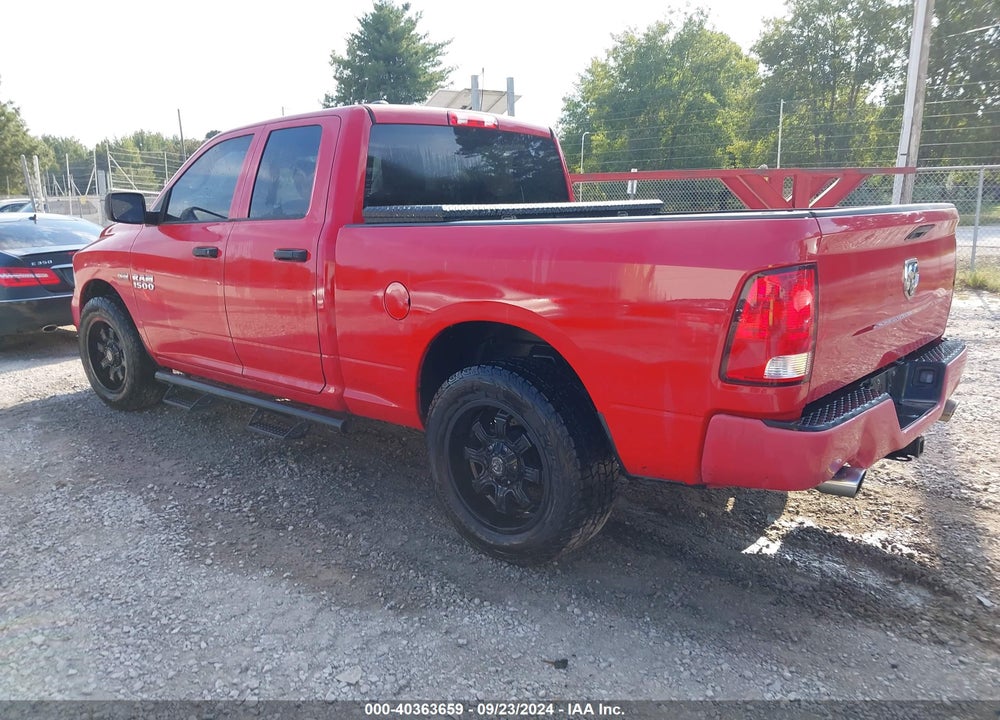 2017 RAM 1500 EXPRESS QUAD CAB 4X2 6'4 BOX VIN: 1C6RR6FT6HS651920