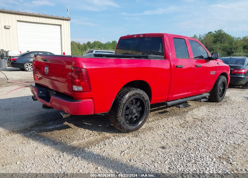 2017 RAM 1500 EXPRESS QUAD CAB 4X2 6'4 BOX VIN: 1C6RR6FT6HS651920