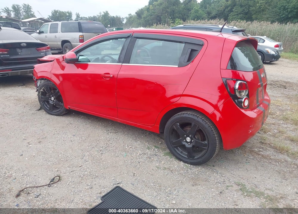 2014 CHEVROLET SONIC LT AUTO VIN: 1G1JC6SB4E4213751