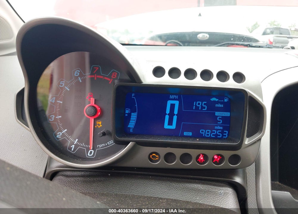 2014 CHEVROLET SONIC LT AUTO VIN: 1G1JC6SB4E4213751
