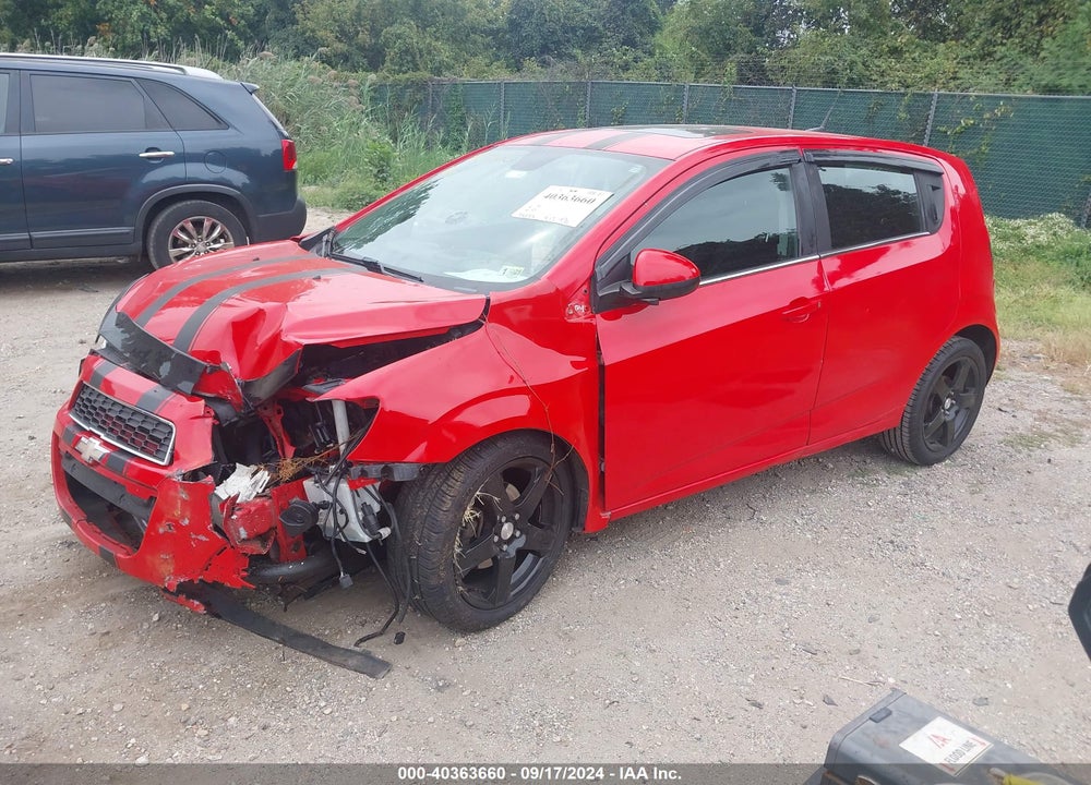 2014 CHEVROLET SONIC LT AUTO VIN: 1G1JC6SB4E4213751