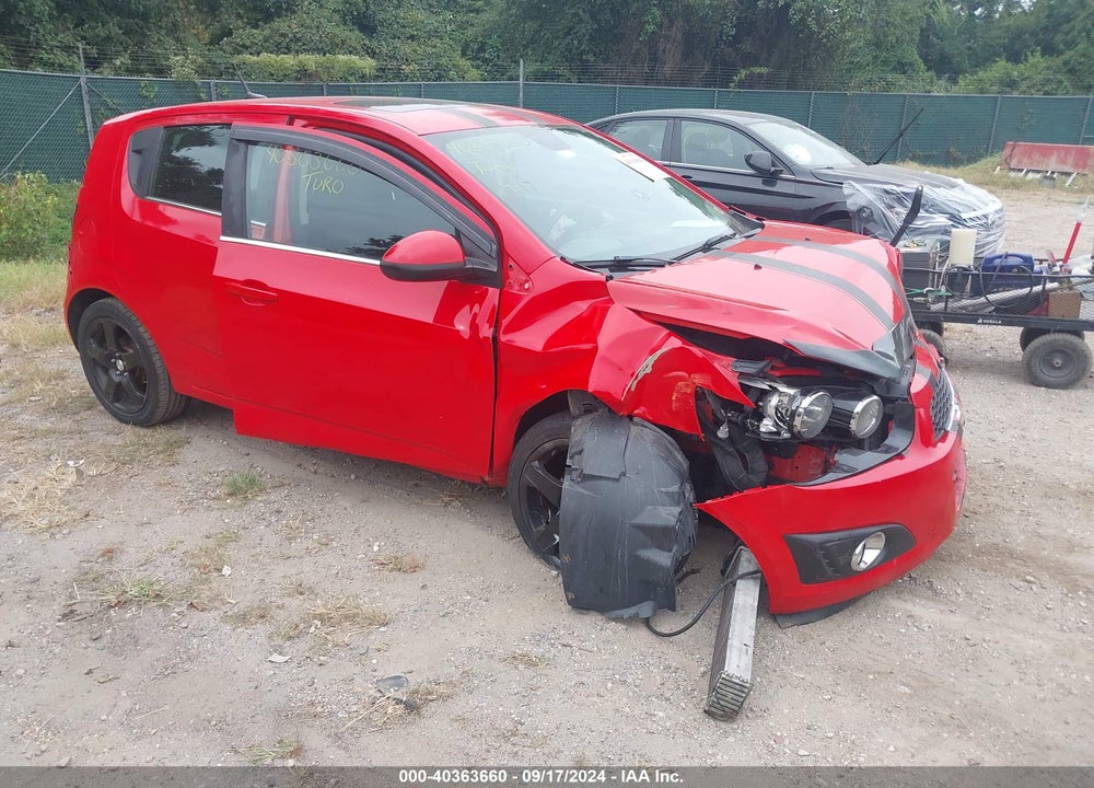 2014 CHEVROLET SONIC LT AUTO VIN: 1G1JC6SB4E4213751