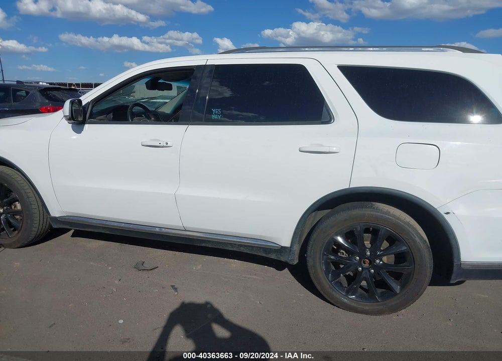 2014 DODGE DURANGO LIMITED VIN: 1C4RDHDG8EC481381