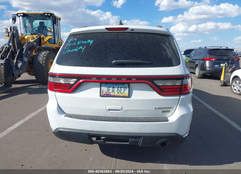 2014 DODGE DURANGO LIMITED VIN: 1C4RDHDG8EC481381