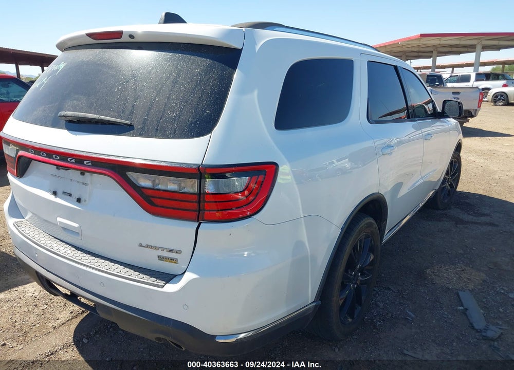 2014 DODGE DURANGO LIMITED VIN: 1C4RDHDG8EC481381