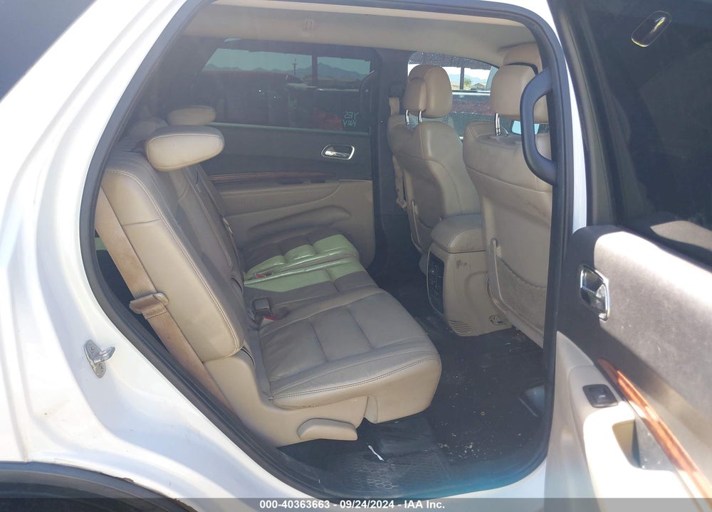 2014 DODGE DURANGO LIMITED VIN: 1C4RDHDG8EC481381