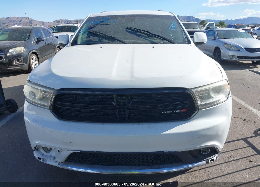 2014 DODGE DURANGO LIMITED VIN: 1C4RDHDG8EC481381