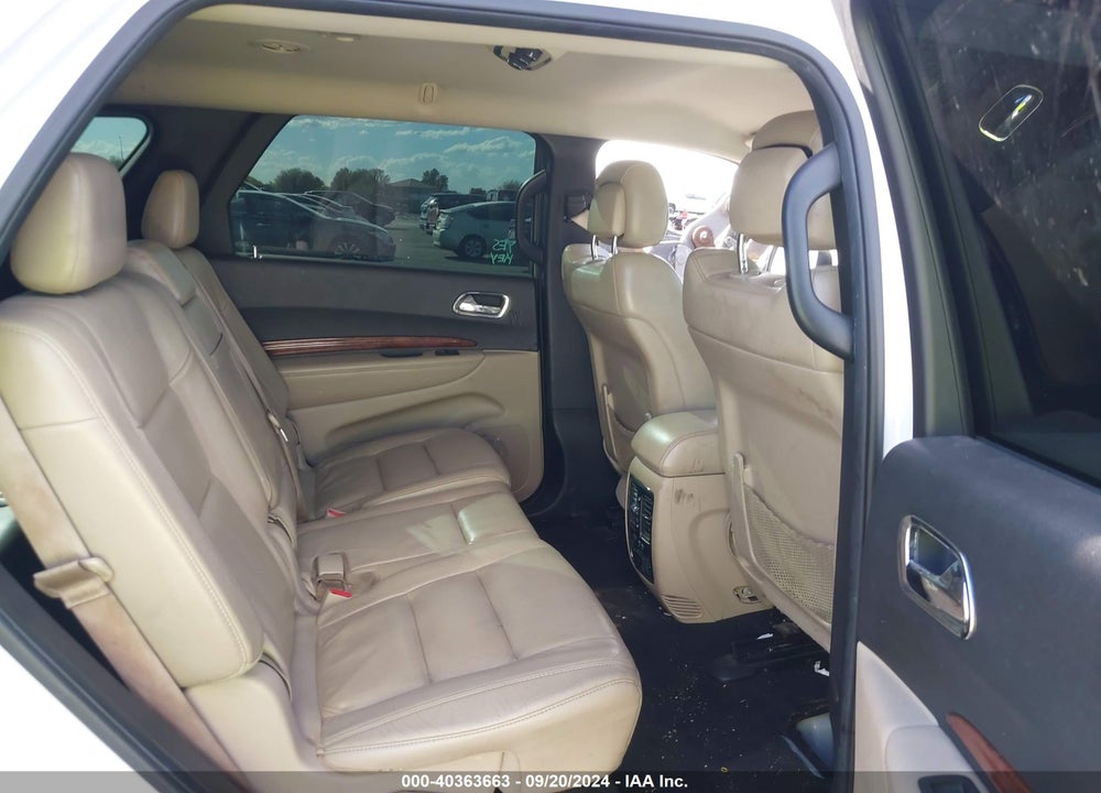 2014 DODGE DURANGO LIMITED VIN: 1C4RDHDG8EC481381