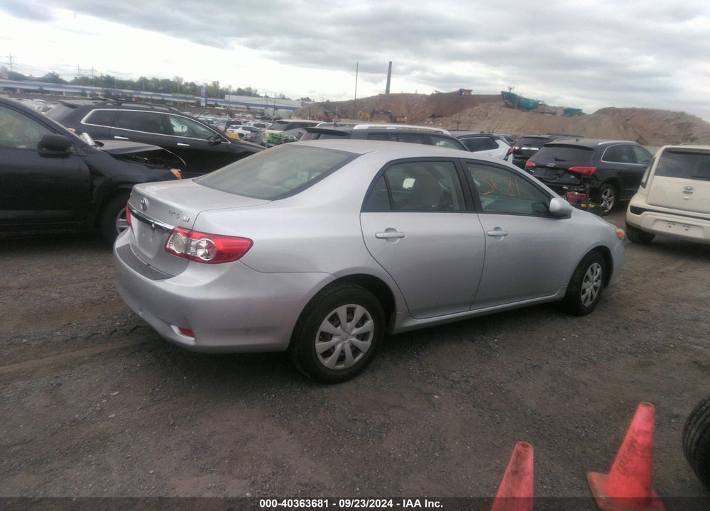 2011 TOYOTA COROLLA LE VIN: JTDBU4EE4B9135666