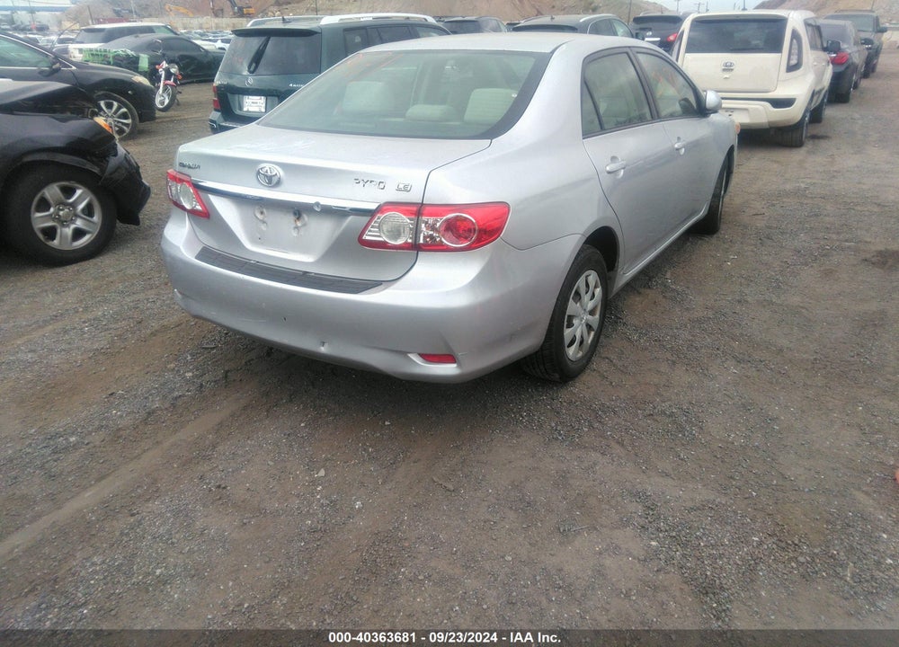 2011 TOYOTA COROLLA LE VIN: JTDBU4EE4B9135666