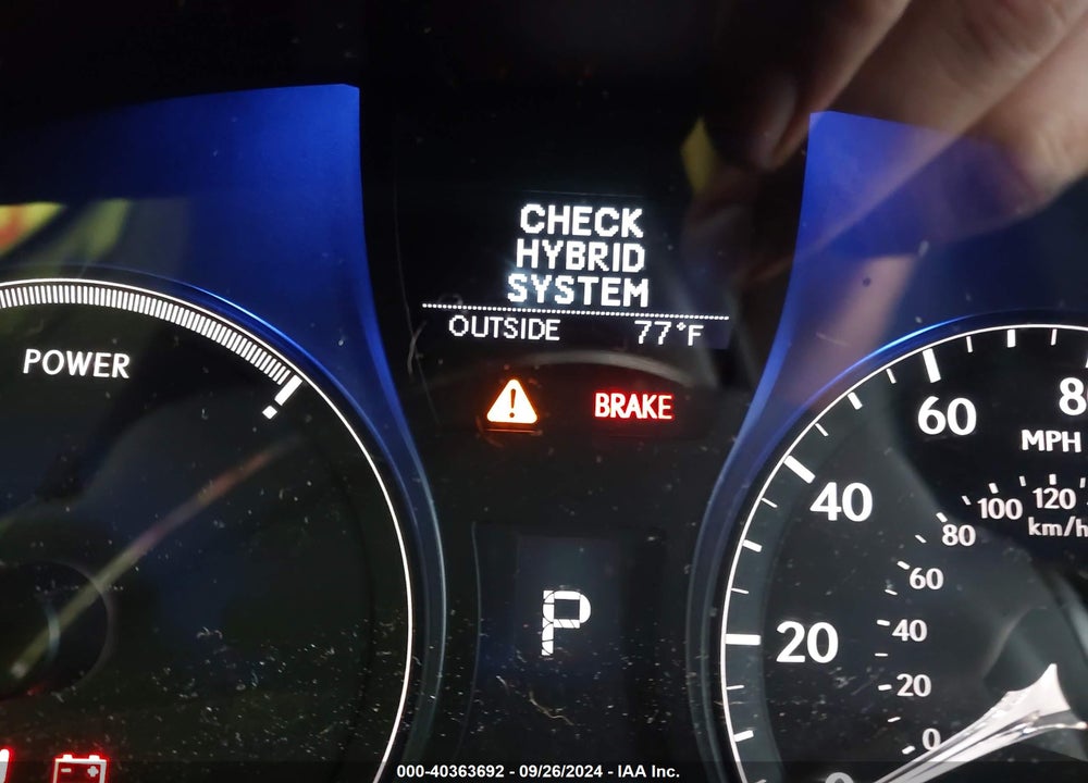 2012 LEXUS RX 450H VIN: JTJBC1BA7C2431940