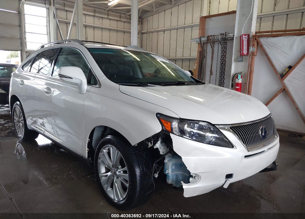 2012 LEXUS RX 450H VIN: JTJBC1BA7C2431940