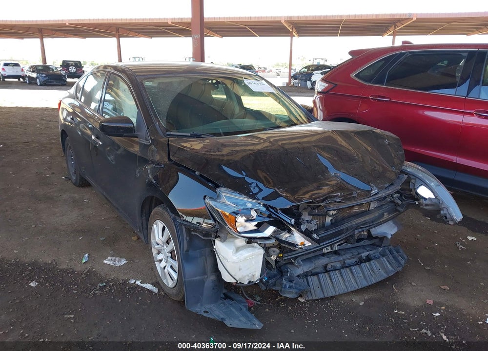 2016 NISSAN SENTRA S VIN: 3N1AB7AP3GY248409