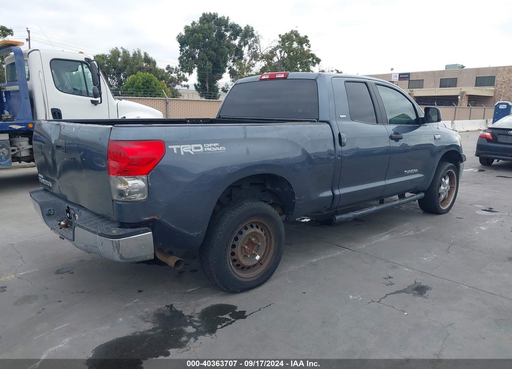 2007 TOYOTA TUNDRA SR5 V8 VIN: 5TFRV54197X028728