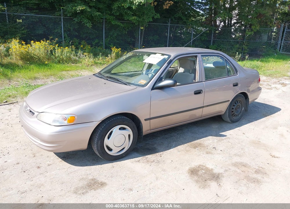 1999 TOYOTA COROLLA CE VIN: 2T1BR12EXXC226527