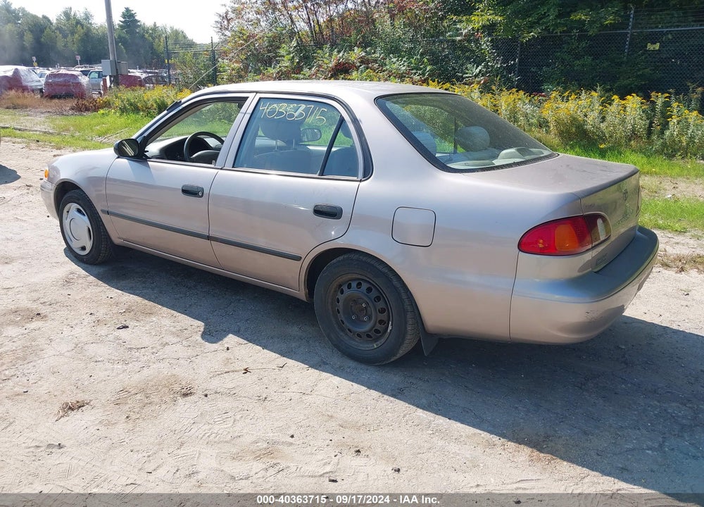1999 TOYOTA COROLLA CE VIN: 2T1BR12EXXC226527