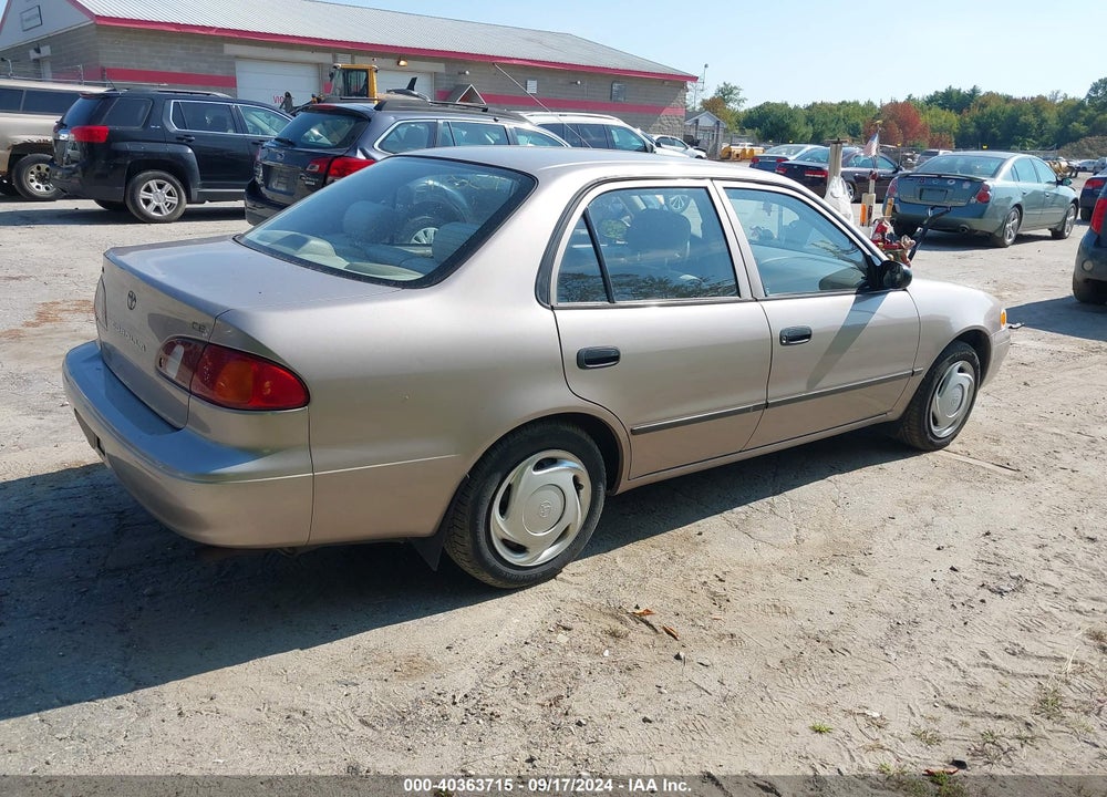 1999 TOYOTA COROLLA CE VIN: 2T1BR12EXXC226527