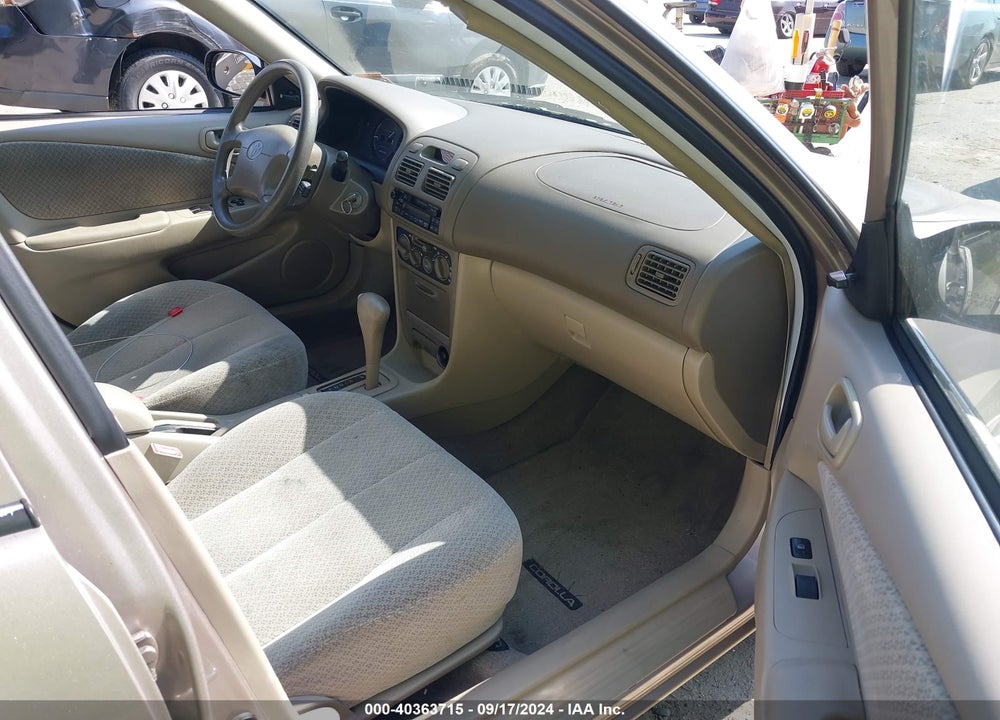 1999 TOYOTA COROLLA CE VIN: 2T1BR12EXXC226527