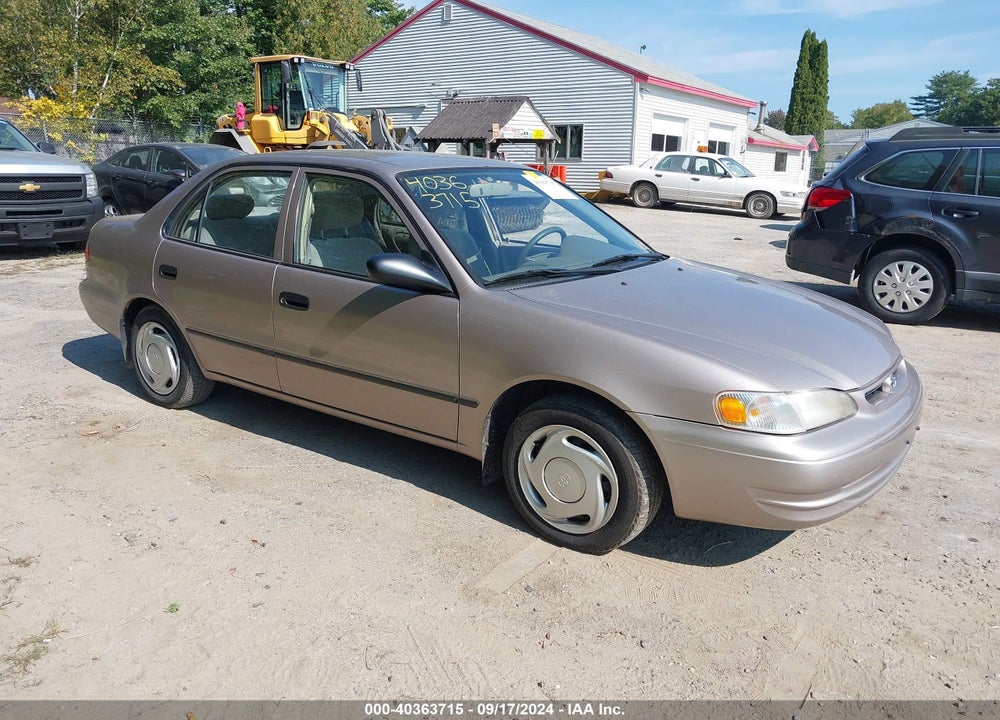 1999 TOYOTA COROLLA CE VIN: 2T1BR12EXXC226527