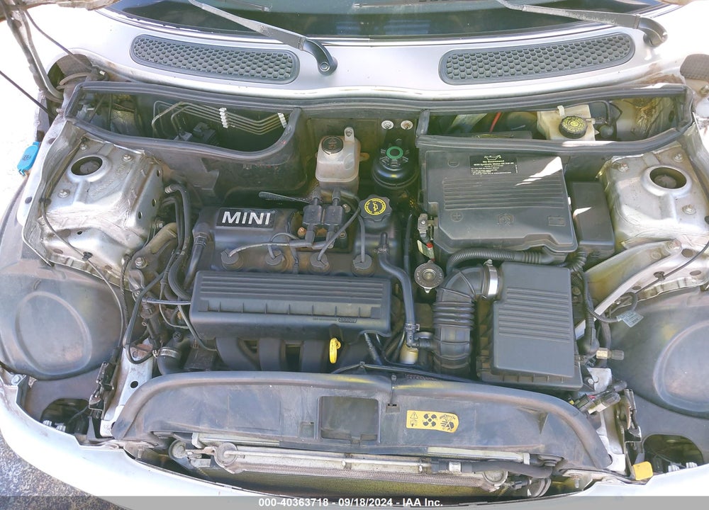 2006 MINI COOPER VIN: WMWRC33536TJ77282