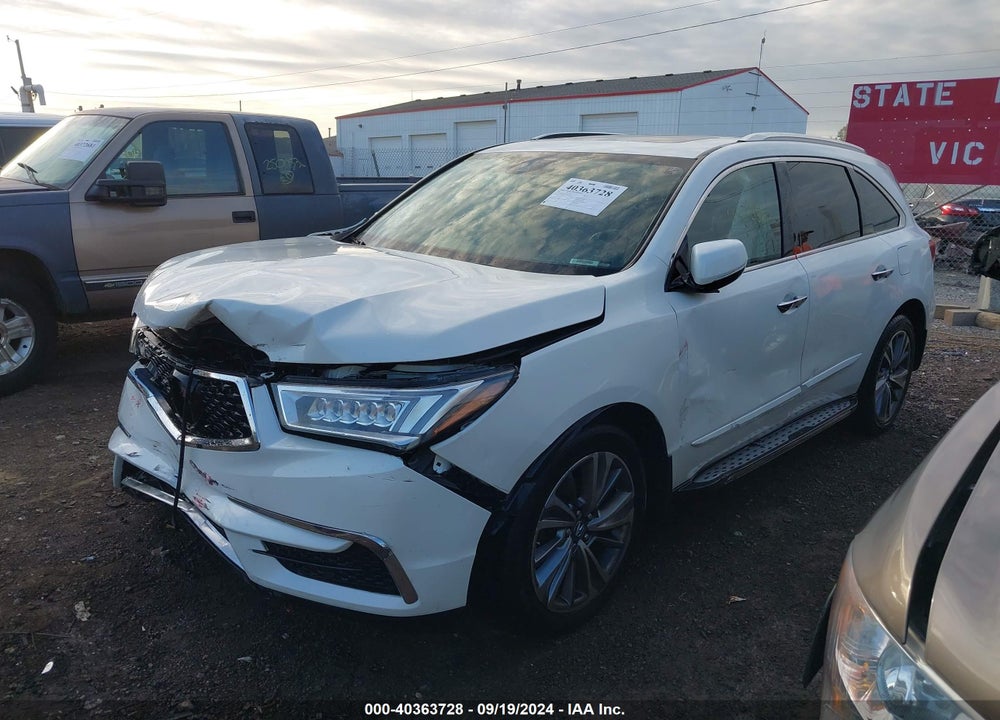 2017 ACURA MDX TECHNOLOGY PACKAGE VIN: 5FRYD4H51HB020719