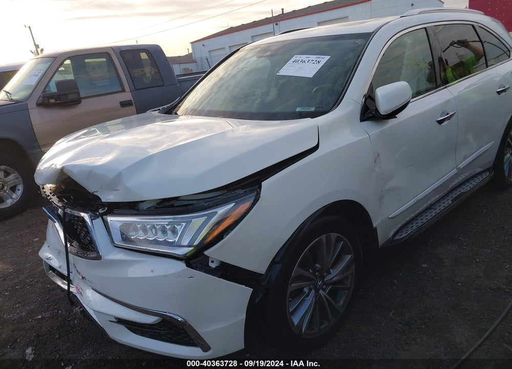 2017 ACURA MDX TECHNOLOGY PACKAGE VIN: 5FRYD4H51HB020719
