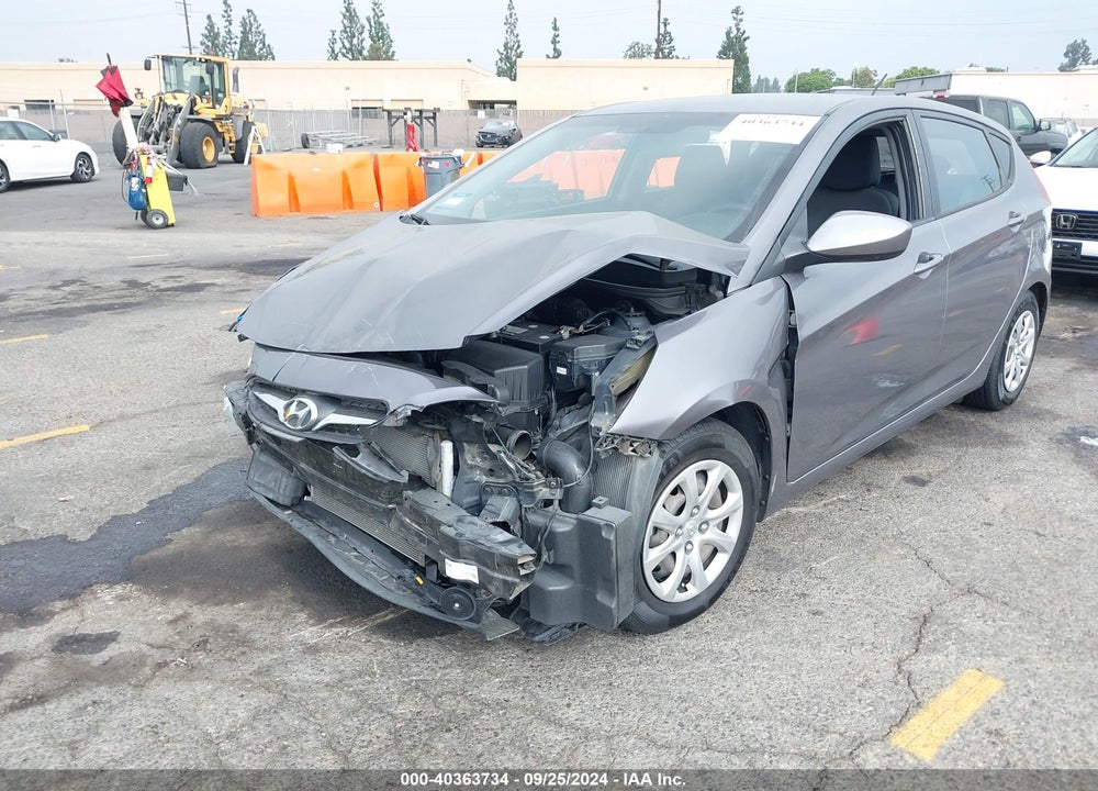 2014 HYUNDAI ACCENT GS VIN: KMHCT5AE9EU178206