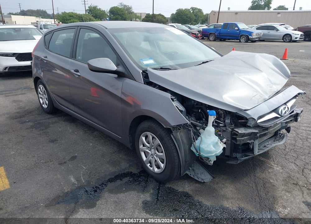 2014 HYUNDAI ACCENT GS VIN: KMHCT5AE9EU178206